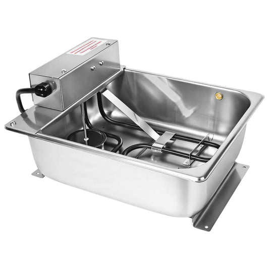 CP819 Commercial Condensate Evaporator Pan, 7 QT 120V 1440W 12A, 12 Gallons/Day Evaporation Rate, UL Certified, Applicable to Supermarket Refrigeration & Elevator HVAC Systems