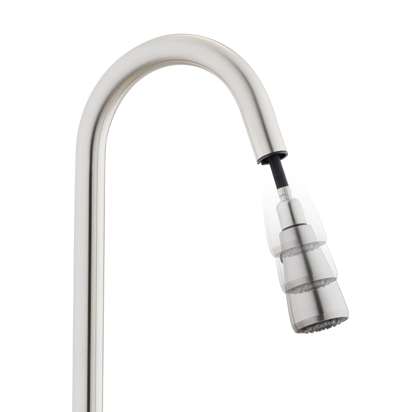 NEAT by TRINITY EcoStorage Stainless Steel Utility Sink, Oversized Freestanding Single Bowl Utility Sink, Pull-Out Faucet, Garage, Laundry Room, Business, NSF Certified, 40"W x 22"D x 50"H (NHA-0319)