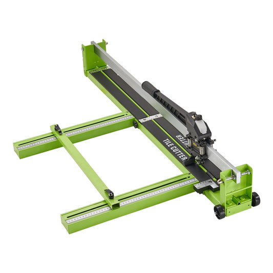 Tile Cutter 48 Inch, Manual Tile Cutter All-Steel Frame,Tile Cutting Machine w/Laser Guide and Bonus Spare Cutter,Tile Cutter Hand Tool for Precision Cutting Porcelain Ceramic Floor Tiles