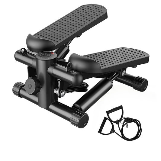 NEWBULIG Mini Stepper for Exercise at Home Stair Step Machine for Indoor Fitness Portable Home Gym Stepper for Full Body Workout 300lb Weight Capacity