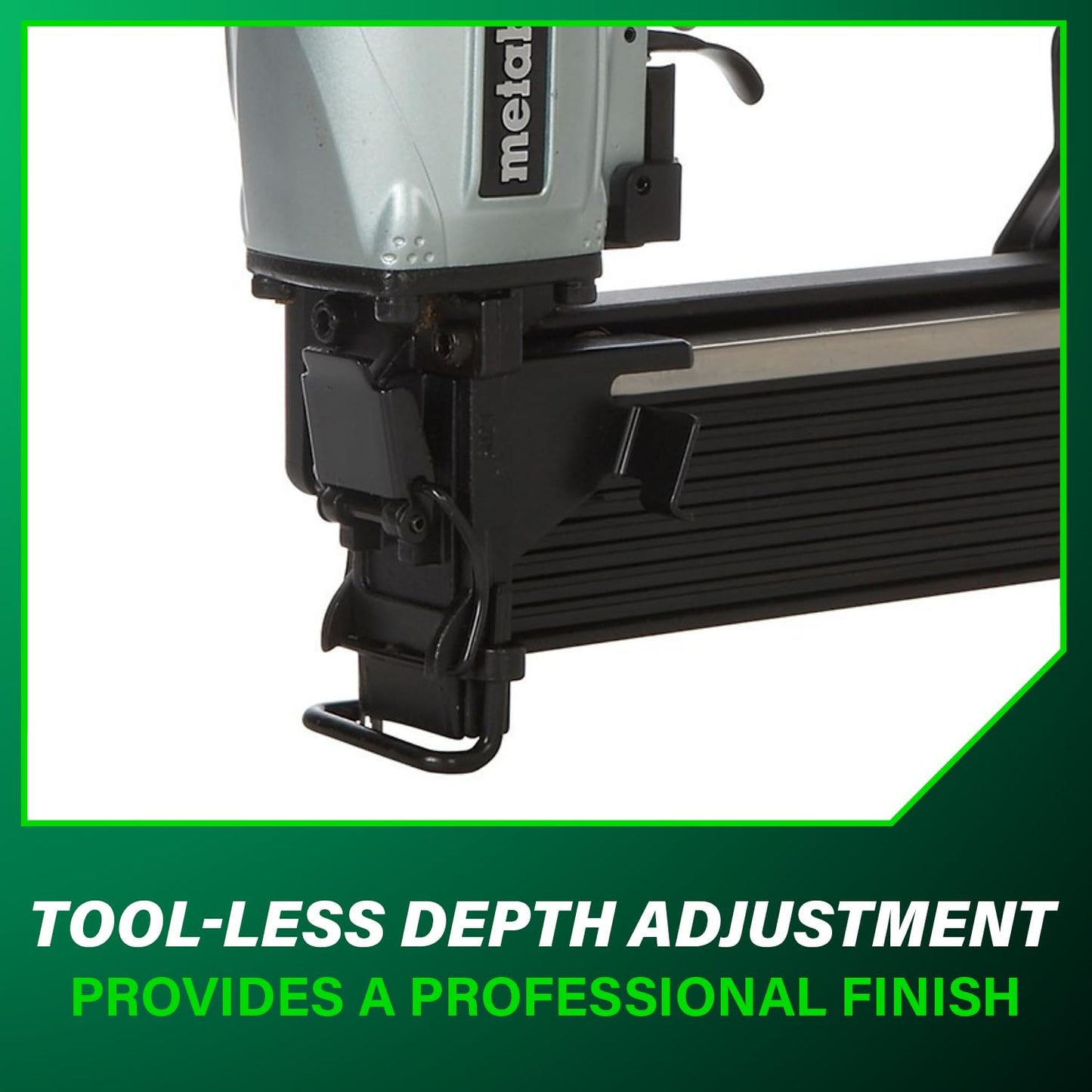 Metabo HPT Wide Crown Stapler, Pro-Preferred Pneumatic Power Nailers, Lathing Tool for Sheathing & Insulation, Quick Response, 16 Gauge, Up to 150 1" Wide Crown Staples, Length 1" to 2", N5024A2