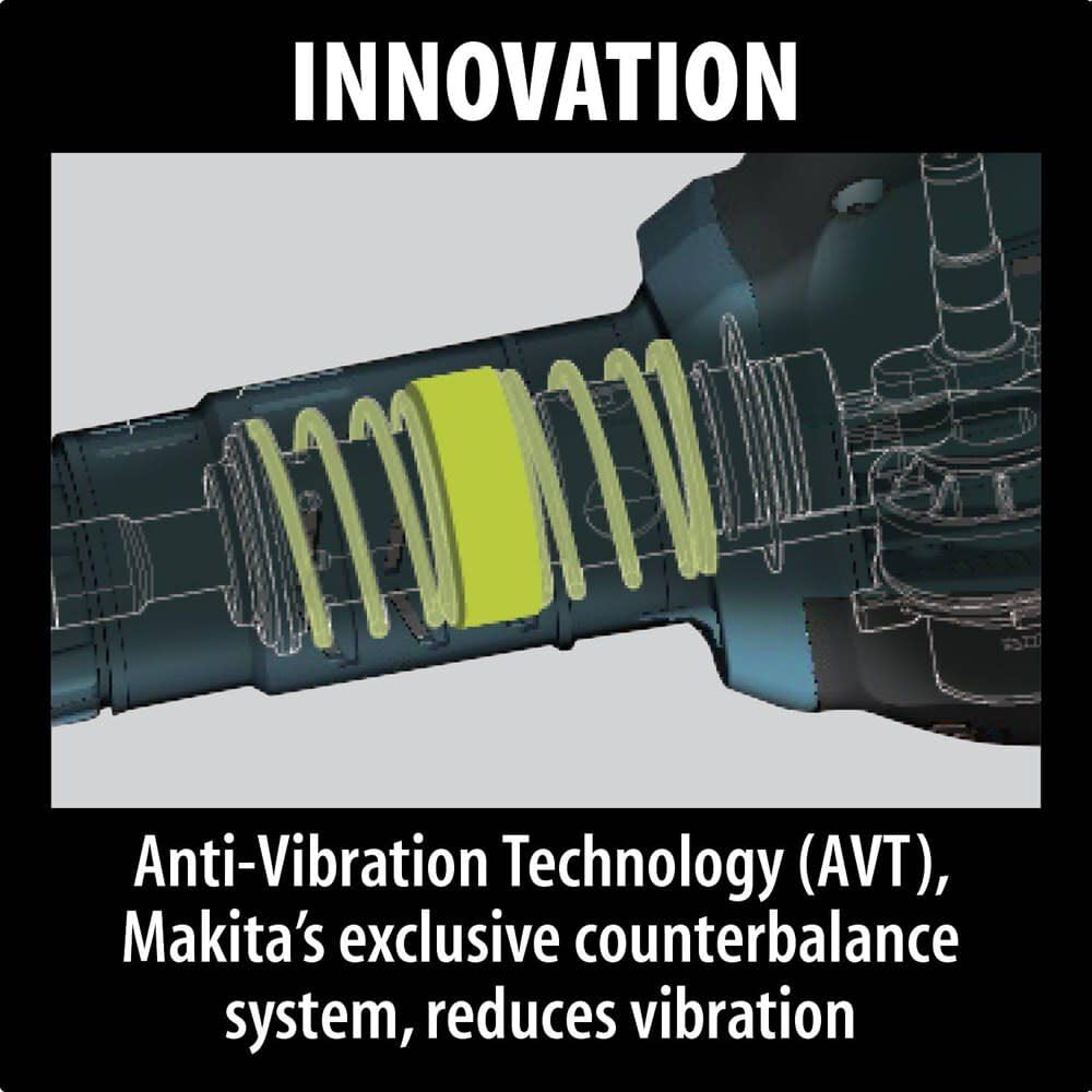 Makita HM1317CB 42 lb. AVT® Demolition Hammer, accepts 1-1/8" Hex bits