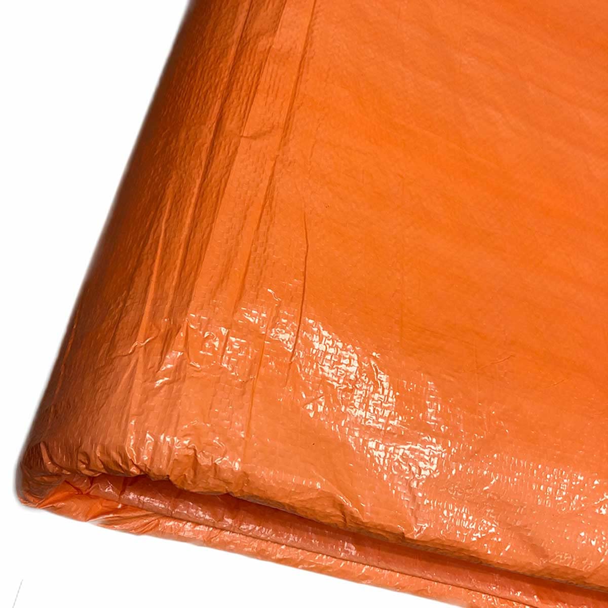 Moose Supply Concrete Curing Blanket Cover, 6 x 24 Foot Heavy Duty Insulated Concrete Blanket with Foam Core, PE Coated Woven Tarp for Construction, Cement, and Landscaping, Orange