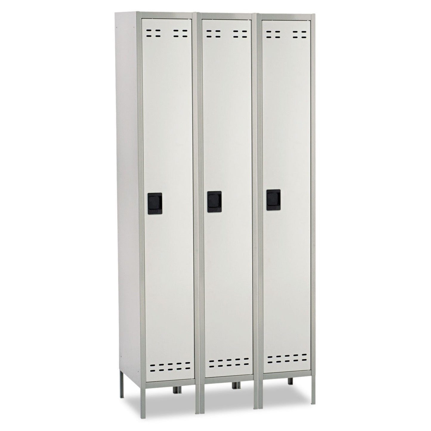 Safco Products Single Tier Locker, 3 Column, Gray