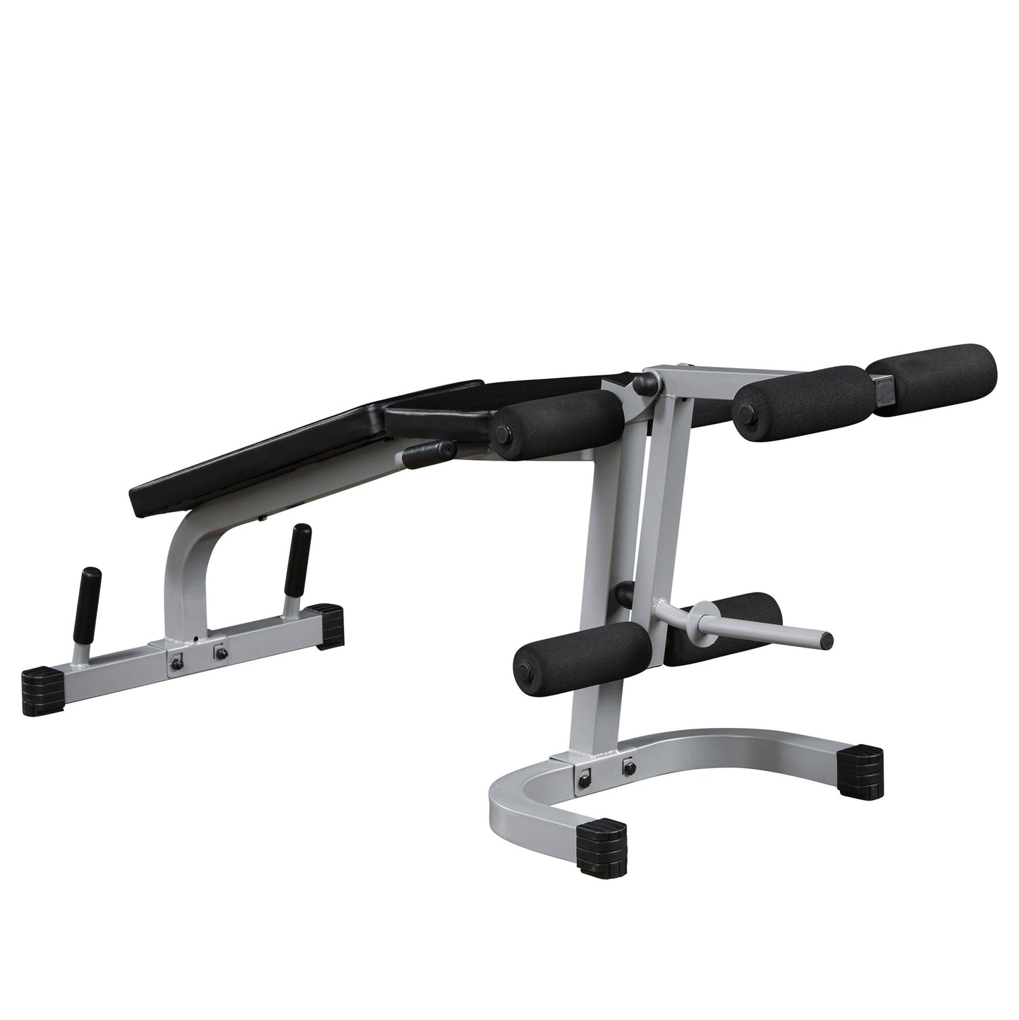 Body-Solid (PLCE165X) Powerline Leg Curl and Extension Machine, Home Gym Equipment for Quad and Hamstring Workouts, Workout Machine with Bench (Midnight Black)