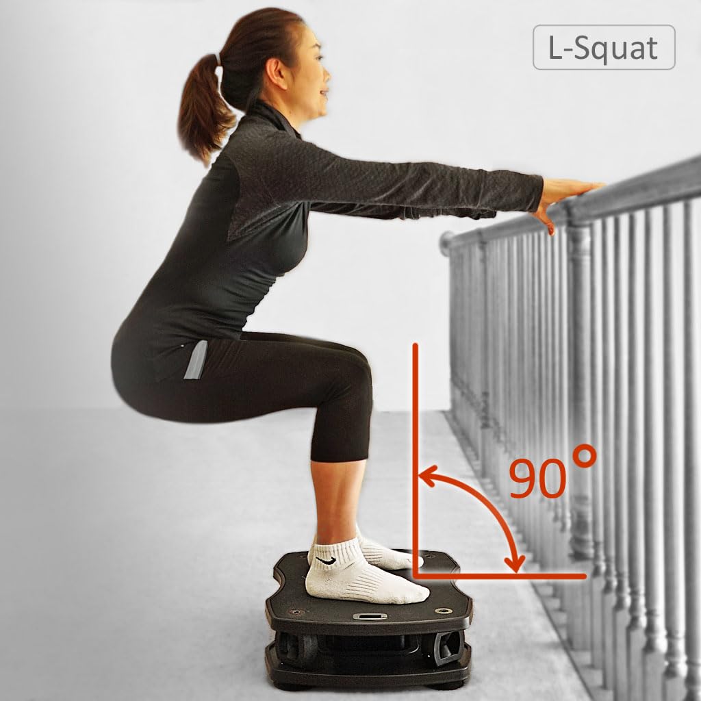 VT007 Vibration Plate Exercise Machine - High Frequency, Low Amplitude | Muscles, Bones and Nerves Training | Blood and Lymph Circulation Improvement