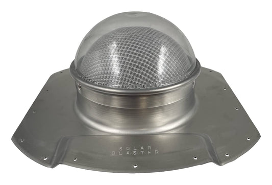 Solar LightBlaster for 6.5" Ribbed Conex Shipping Containers (Tubular Skylight) | Solar Tube Skylight | Tubular Skylight Powered by The Sun