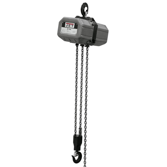 JET 2-Ton Electric Chain Hoist, 20' Lift, 230V 1Ph (2SS-1C-20)