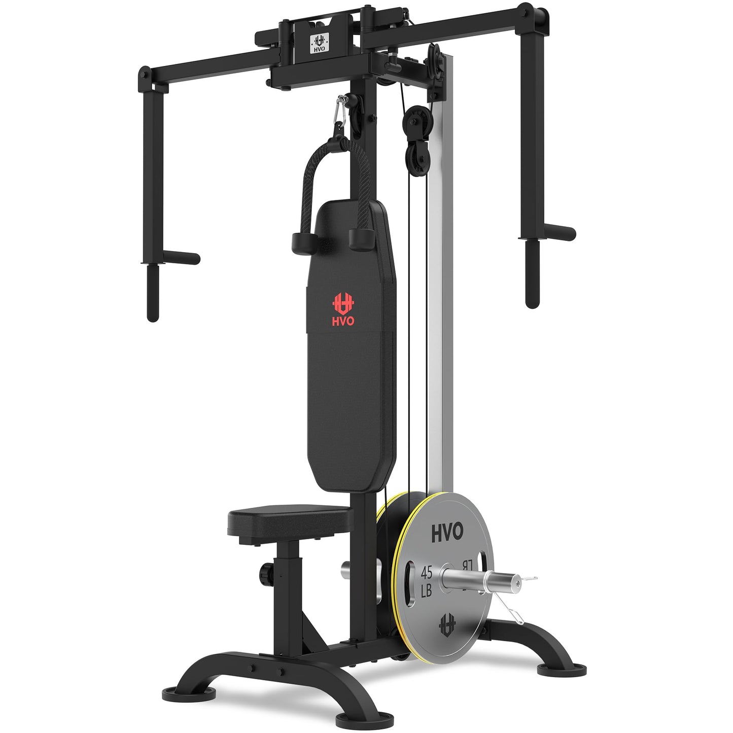 Chest Fly Machine PEC Deck: Fly and Reverse Delt Machine Adjustable Upper Body Home Gym Ab Workout Butterfly Machine for Chest, Back, Pectoral, Rear Deltoid and Shoulder Training Black