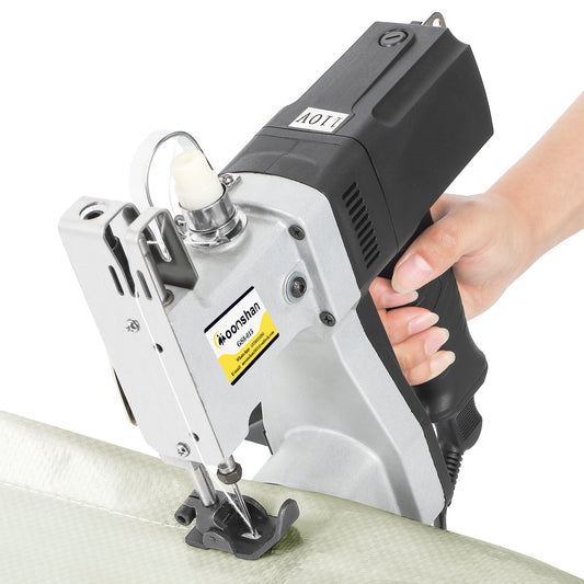 Moonshan Bag Sewing Machine 2s/bag Bag Closing Machine Portable Bag Closer 6.4Lbs Automatic Woven Bag Sewer Packing Machine for Packing Bags Non-woven Fabrics Leather