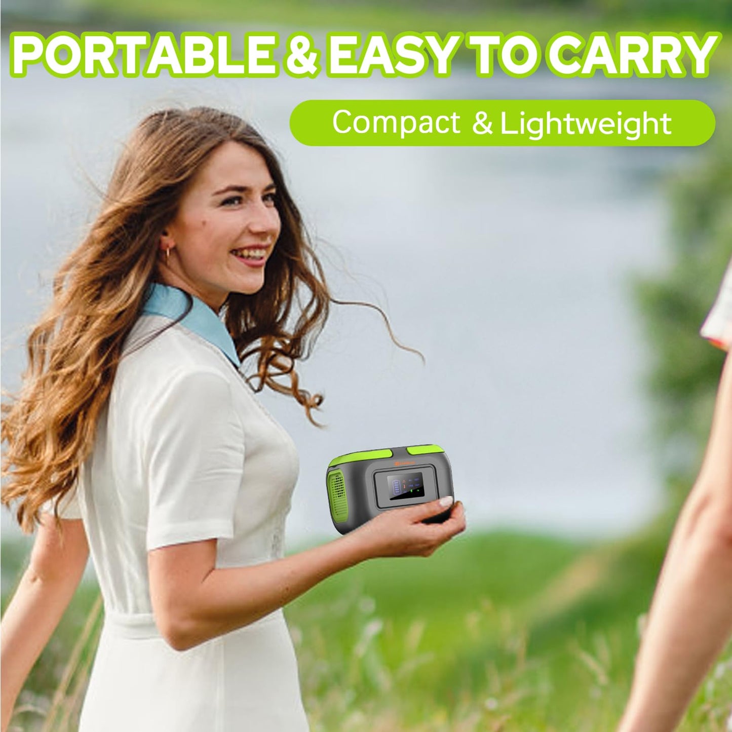 Portable Power Station with Solar Panel 30W, 120W 110V USB-C Solar Power Pack Battery Generator with Panel, Solar Power Bank with AC Outlet for Laptop Smart Device RV VAN Outdoor Tent Camping