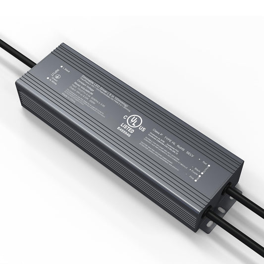 SCON 24V DC 200W LED Power Driver for Track Lighting System, TRIAC/ELV/0-10V/1-10V Dimmable Supply Transformer Converter Adaptor for LED Lights (Driver B for XTB106-24SD)
