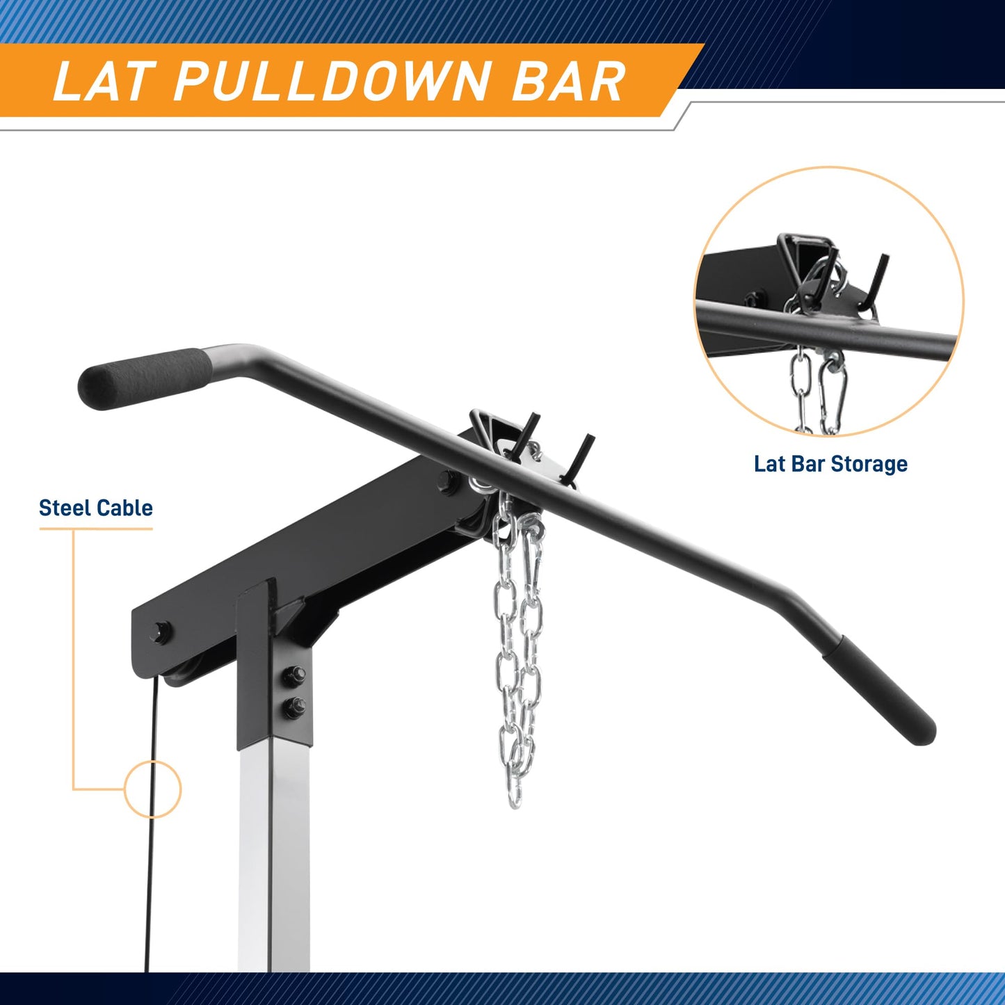 Marcy Weight Bench Accessory - LAT Tower ACC-8048LT