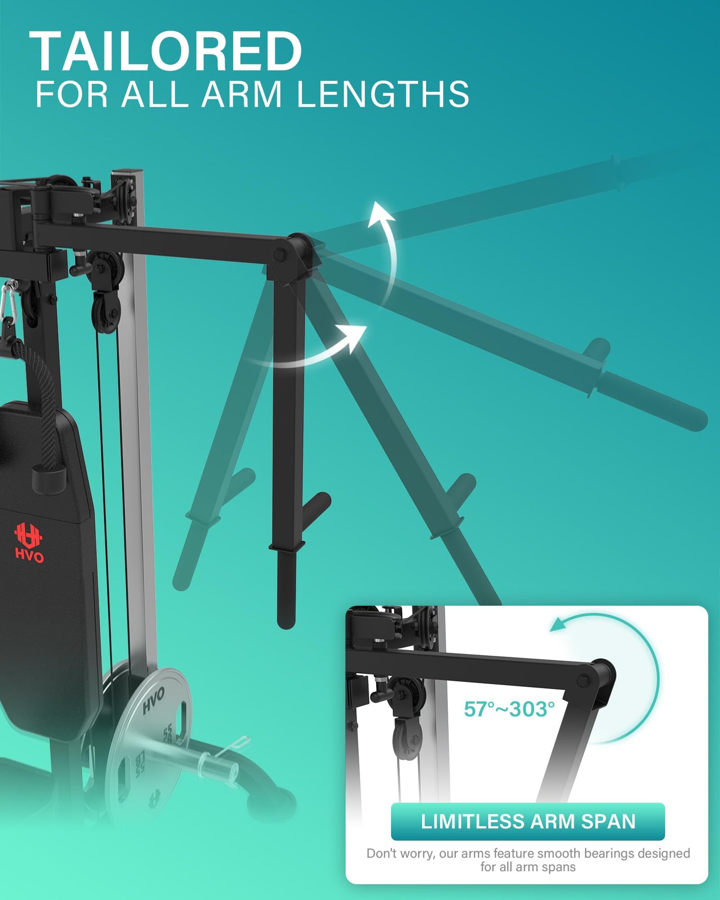 HVO Chest Fly Machine PEC: Deck Fly and Reverse Delt Machine Adjustable Upper Body Home Gym Ab Workout Butterfly Machine for Chest, Back, Pectoral, Rear Deltoid and Shoulder Training Black