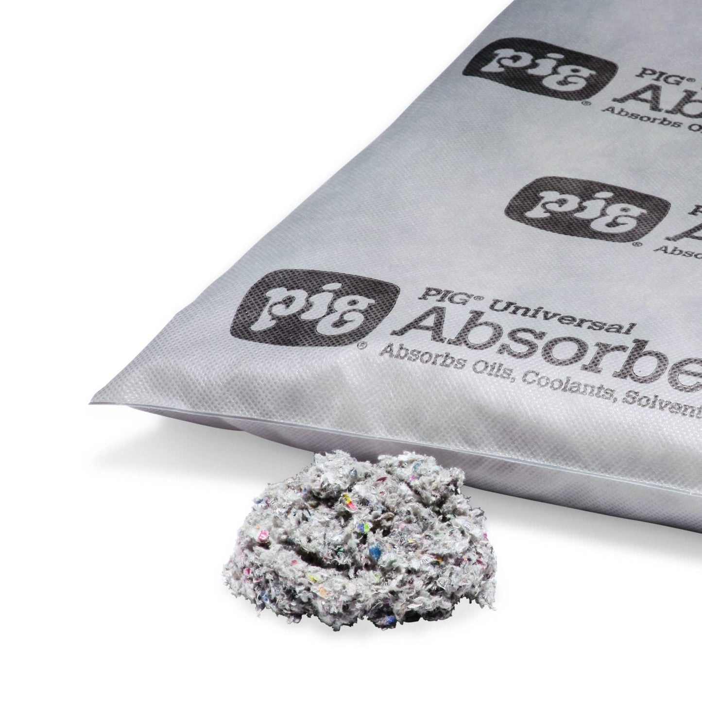 PIG Spill Absorbent Pillow - 40 Pillows - 10" x 10" - Absorbs up to .5 gal. per Pillow - PIL204