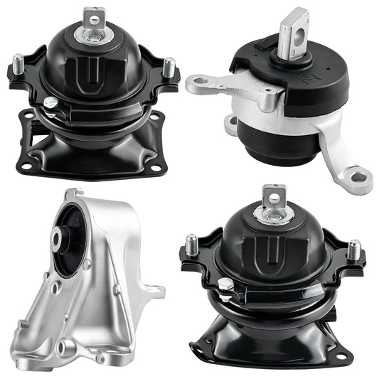 4PCS Engine Motor & Trans Mount Set Compatible with 2018-2023 Honda Odyssey 3.5L 10 Speed AUTO Transmission, Engine Motor Mount Replace# A65146EL A65147EL A65093 A65154