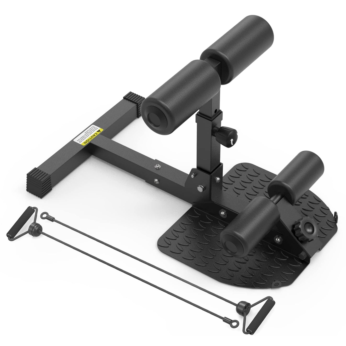 leikefitness Deep Sissy Squat Bench Core Workout Multifunctional Leg Exercise Machine For Home Gym