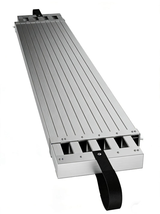 6-9 ft Telescoping Aluminum Work Plank, Adjustable Scaffold Platform with Skid-Proof Surface, 440 lbs Load Capacity, Ladder Accessory