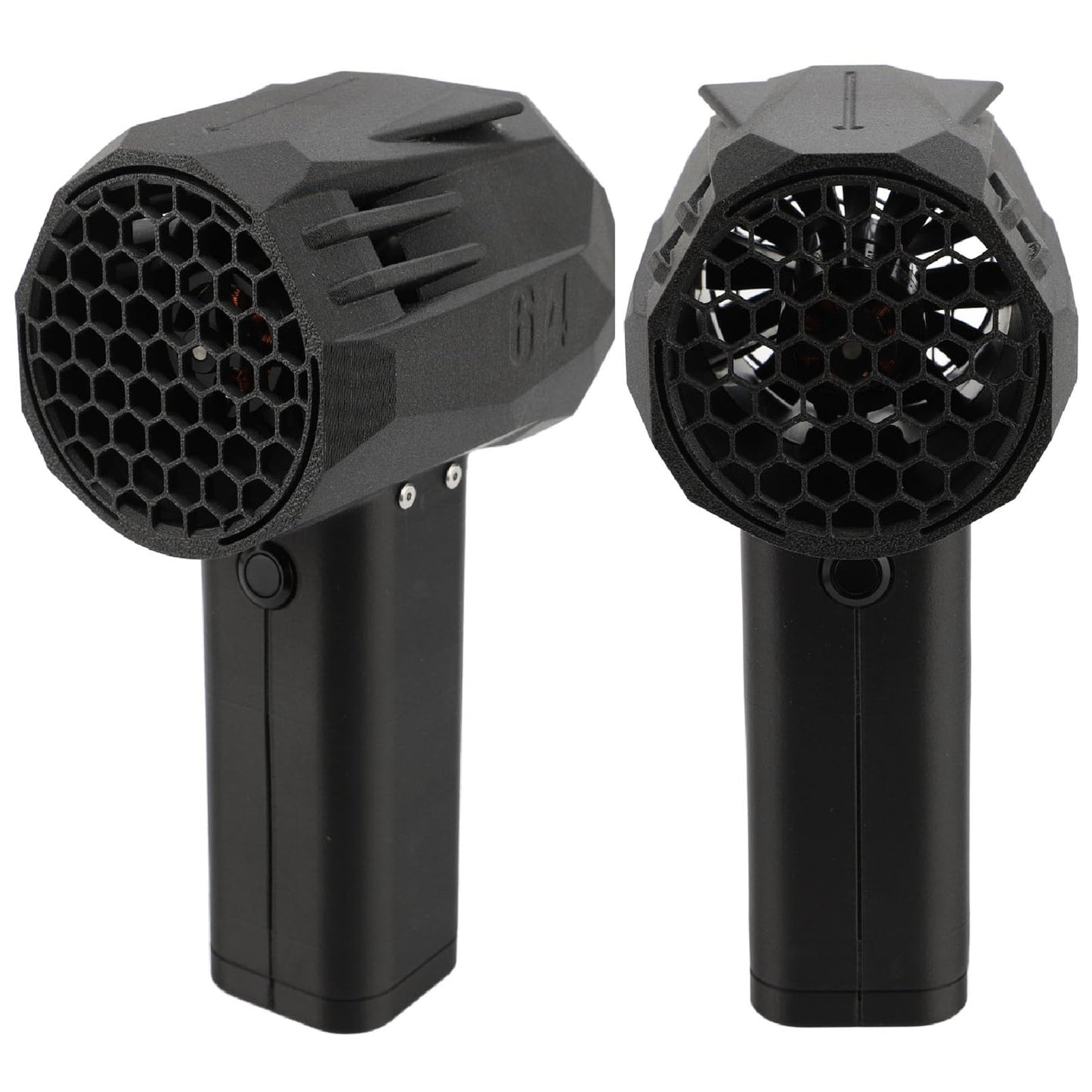 X64 Violent Turbo Fan, Mini Jet Turbo Fan, Car Violent Blower, 4000mAh 64mm Duct Fan Brushless Motor Air Blower, Instantaneous Thrust 1.4 Kg/s Wind Speed 66m/s Blower Dryer