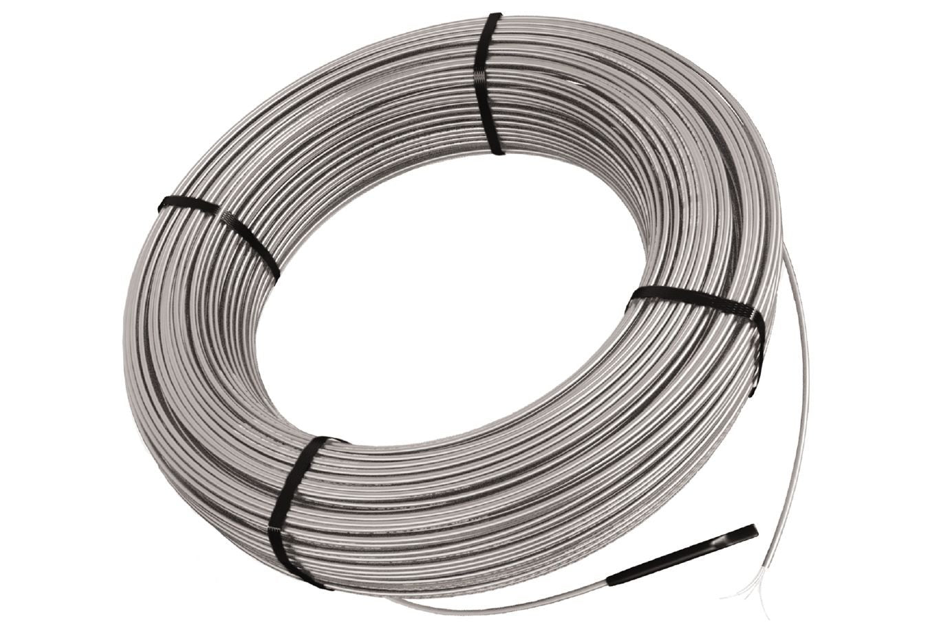 Schluter Ditra-Heat-E-HK Electric Floor Heating Cable Kit with Temperature Sensors - Ideal for Interior Tile Floors - Minimal EMF, Twisted Pair Cables, 120V, 70.5 Feet - DHEHK12021