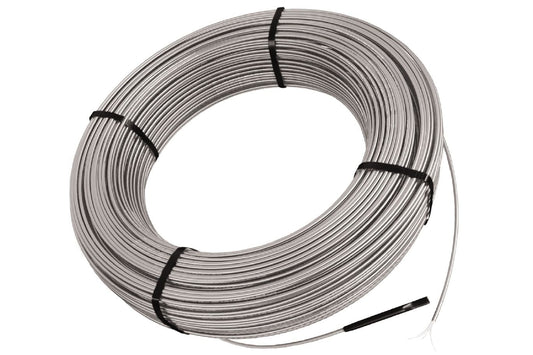 Schluter Ditra-Heat-E-HK Electric Floor Heating Cable Kit with Temperature Sensors - Ideal for Interior Tile Floors - Minimal EMF, Twisted Pair Cables, 120V, 240.2 Feet - DHEHK12073