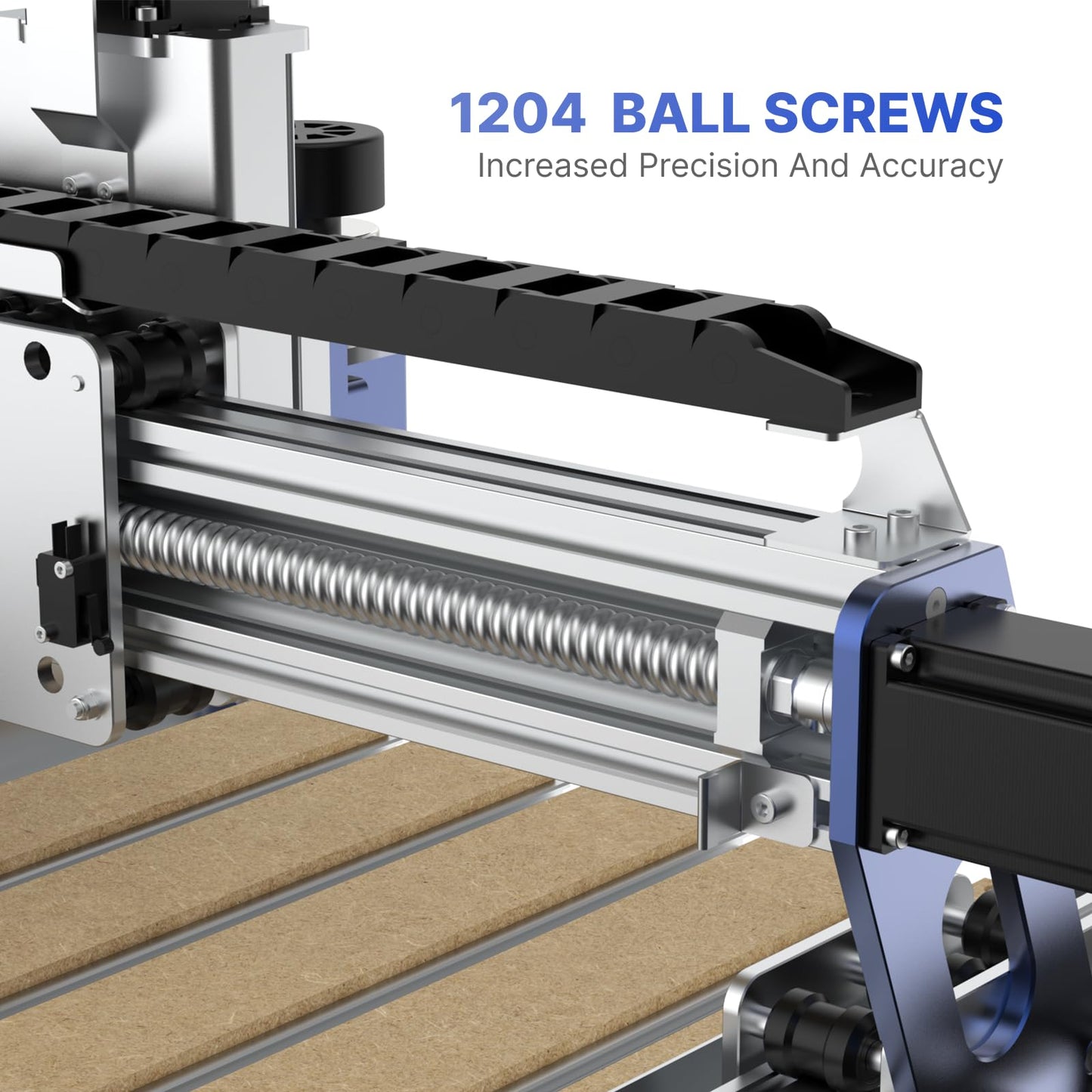Genmitsu PROVerXL 4030 V2 CNC Router Machine and Compatible 69mm Diameter Spindle Holder Mount