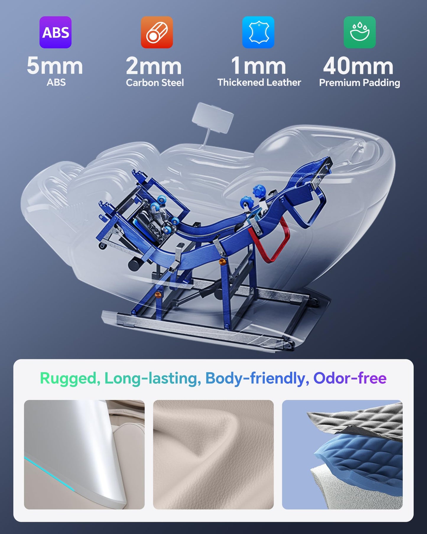 4D+3D Dual Mechanism Massage Chair Full Body, Zero Gravity Massage Chair Recliner with Segmented Dual SL Track, AI Fatigue Health Detection, 160° Flat Stretch, 8" HD Touchscreen & Voice Control,Brown