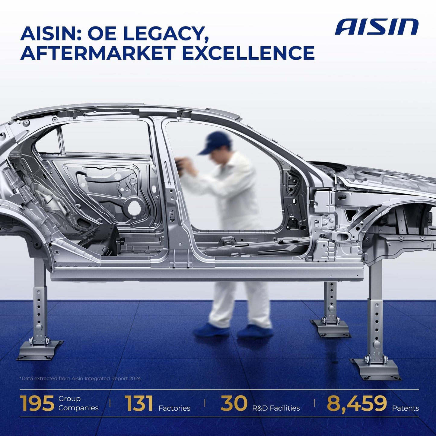 AISIN AFTERMARKET ACCT-00794 Air Conditioner AC Compressor - Compatible with Toyota Yaris 2012-2018, Yaris R 2016-2018 - with 4-Pulley Groove, with Clutch