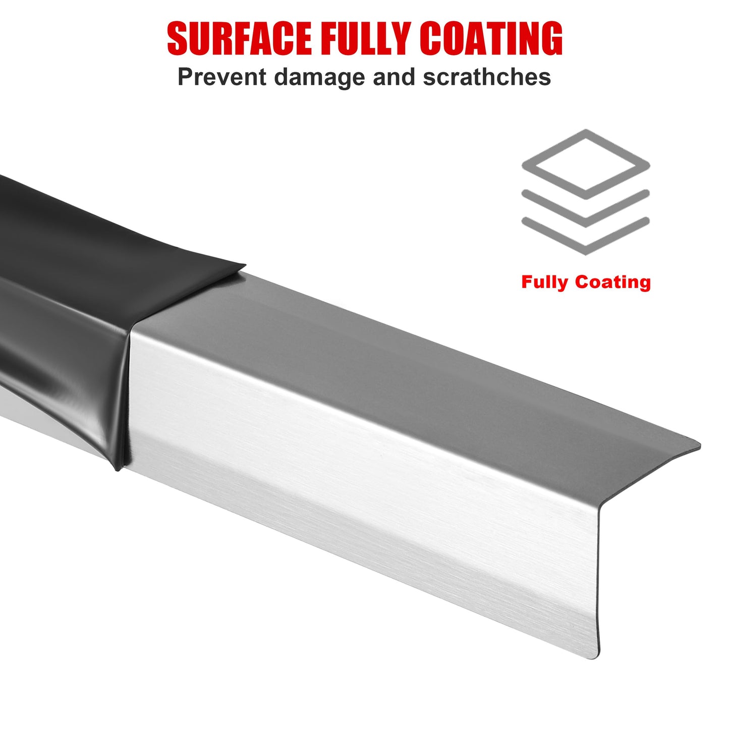 Besino Wall Corner Guards,1.5” x 1.5” x 48”, Metal Wall Corner Protector, 20 Pack for Wall Protection and Decoration, 20 Ga/ 1MM Thickness T304 Stainless Steel Corner Guard with 90-Degree Angle