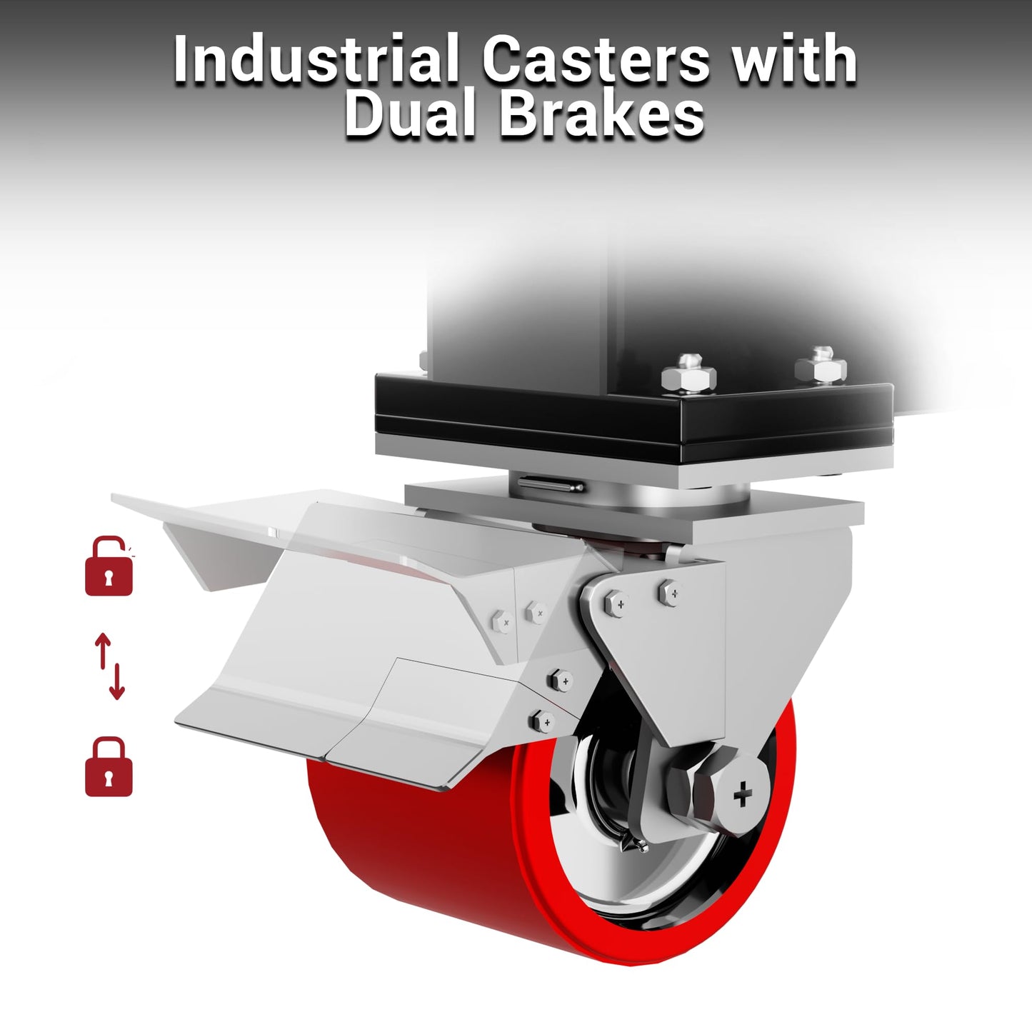 3 Ton MAX 6600LBS Gantry Crane, Adjustable Height (8.53-12.47 FT), Width (9.06 FT, Available 8.53FT), Steel I-Beam Construction, Portable Shop Hoist for Factories, Warehouses