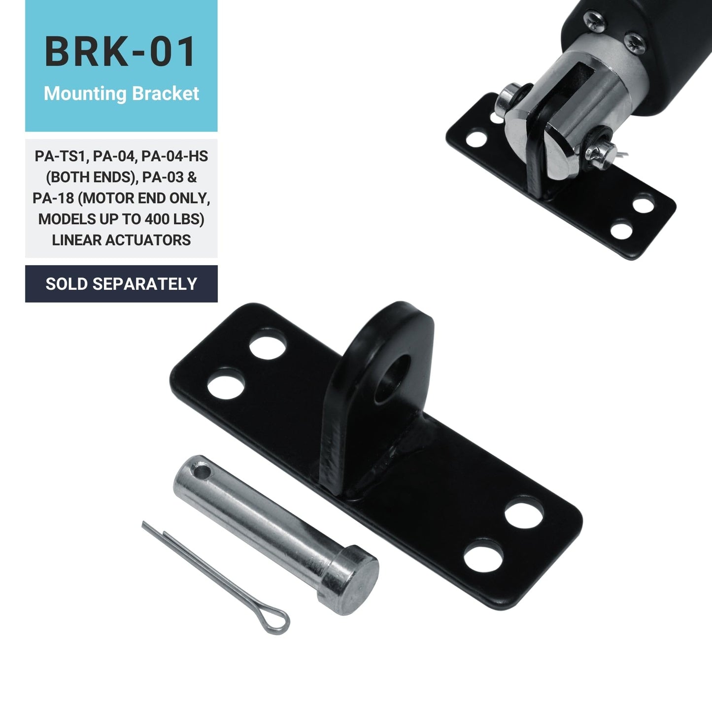 Progressive Automations 12V Linear Electric Actuator - 10 inches Stroke, 600 lbs Force with Low-Current Rating DC Motor and Durable Stroke for Automotive, Medical, Robotics Usage, PA-03-10-600