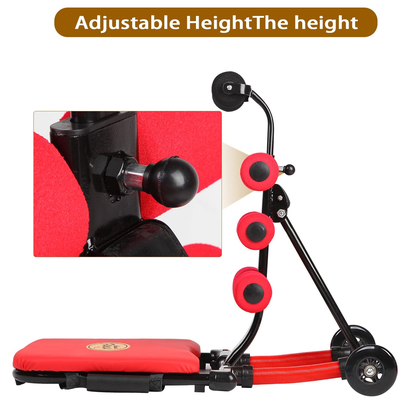 Ab Machine, Sit Up Machine Exercise Equipment, Ab Portable Machine for Stomach Workout