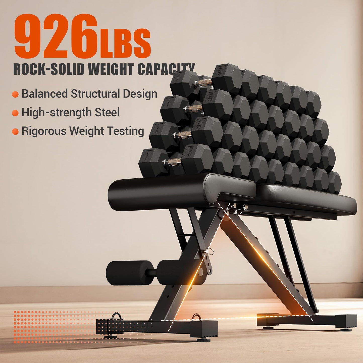 Goimu WM3-V4 Folding Squat Rack, Wall Mounted Power Rack with Dual Independent Pulley System, Functional Trainer with 5 Adjustable Function Modes for Space Saving (340LBS Home Gym Package Red)