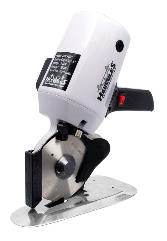 Hercules HRC-100 Octagonal Knife Cloth Cutting Machine- 4" inch