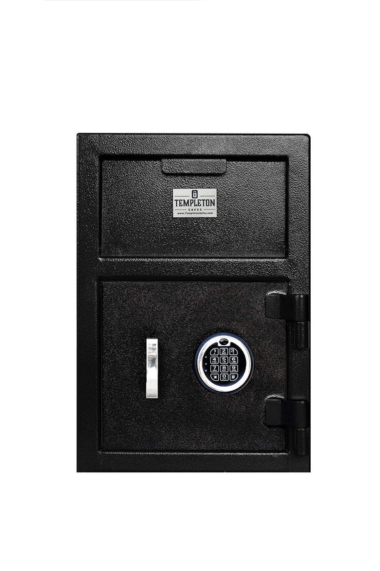 Templeton Safes T862 Standard Depository Safe with Electronic Keypad Combination & Key Backup, 1.12 CBF