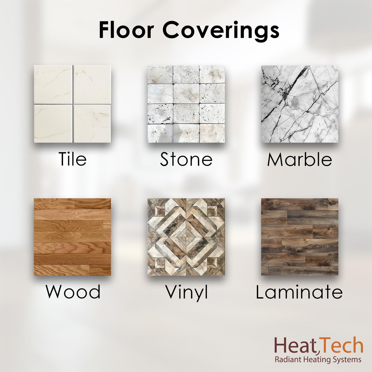50 sqft Floor Heating Mat Kit, 120V Electric Radiant Floor Heat Heating Mat System with Adhesive Backing, Aube TH115-AF-120S Programmable Floor Sensing Thermostat w/Floor Sensor. Tile, Stone, Marble