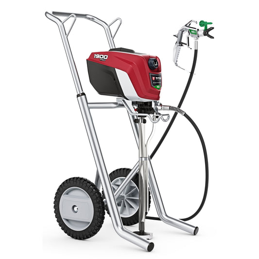 Titan Tool ControlMax ‎0580008 1900 PRO High Efficiency Airless Paint Sprayer, HEA Technology decreases Overspray by up to 55% While Delivering Softer Spray