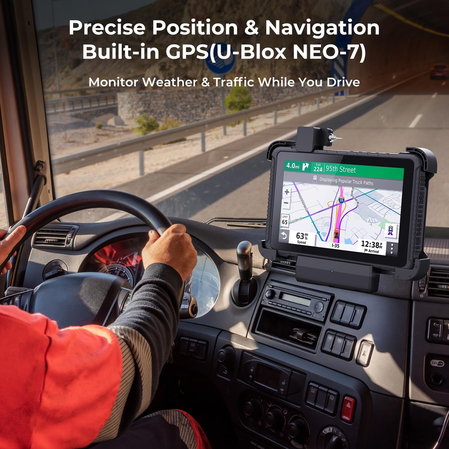 MUNBYN Rugged Windows Tablet IRT06, 8 inch Windows 10 Pro Rugged Tablet, 8GB+128GB Industrial Tablets, Intel N5100 5000mAh Tablet PC, and Rugged Tablet IRT08, 10.1 inch Windows Tablet, Windows 11 Pro