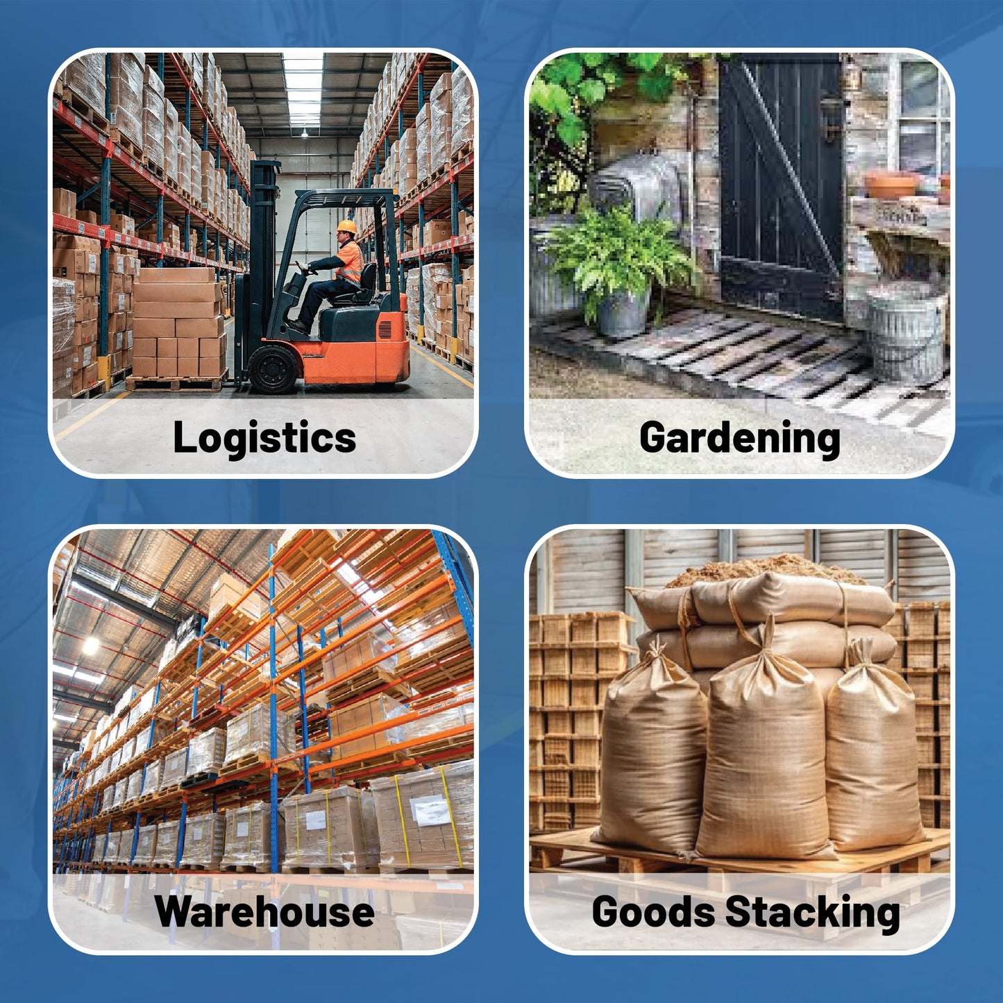 Treaton, Heavy-Duty 4-Way Entry Wooden Pallet – 48x48x5”, Industrial-Grade Hardwood Shipping Pallet, Durable, Reusable, Stackable, Easy to Handle, Commercial Use as a Floor-Pallet, 2 Pack