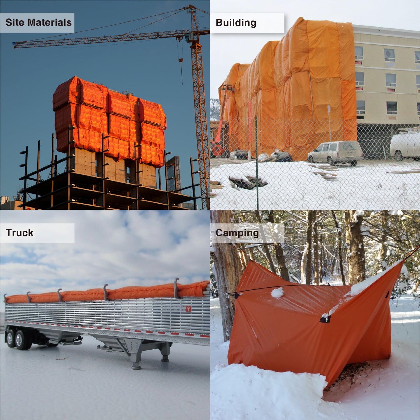 6' x 25' Concrete Curing Blanket, Multipurpose Use Tarp Waterproof Keepwarm Blanket Tarpaulin, Thickness 3.6 Millimeters